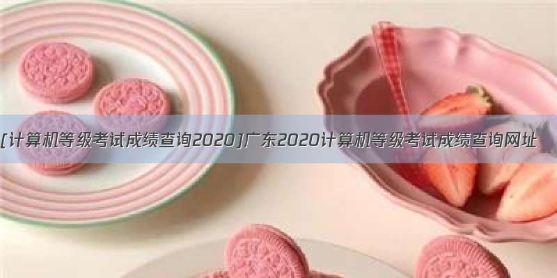 [计算机等级考试成绩查询2020]广东2020计算机等级考试成绩查询网址