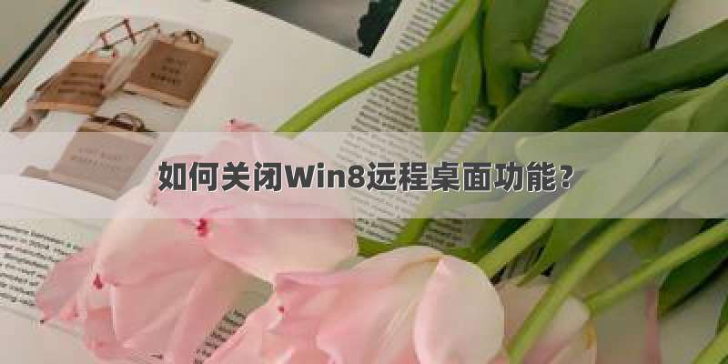 如何关闭Win8远程桌面功能？